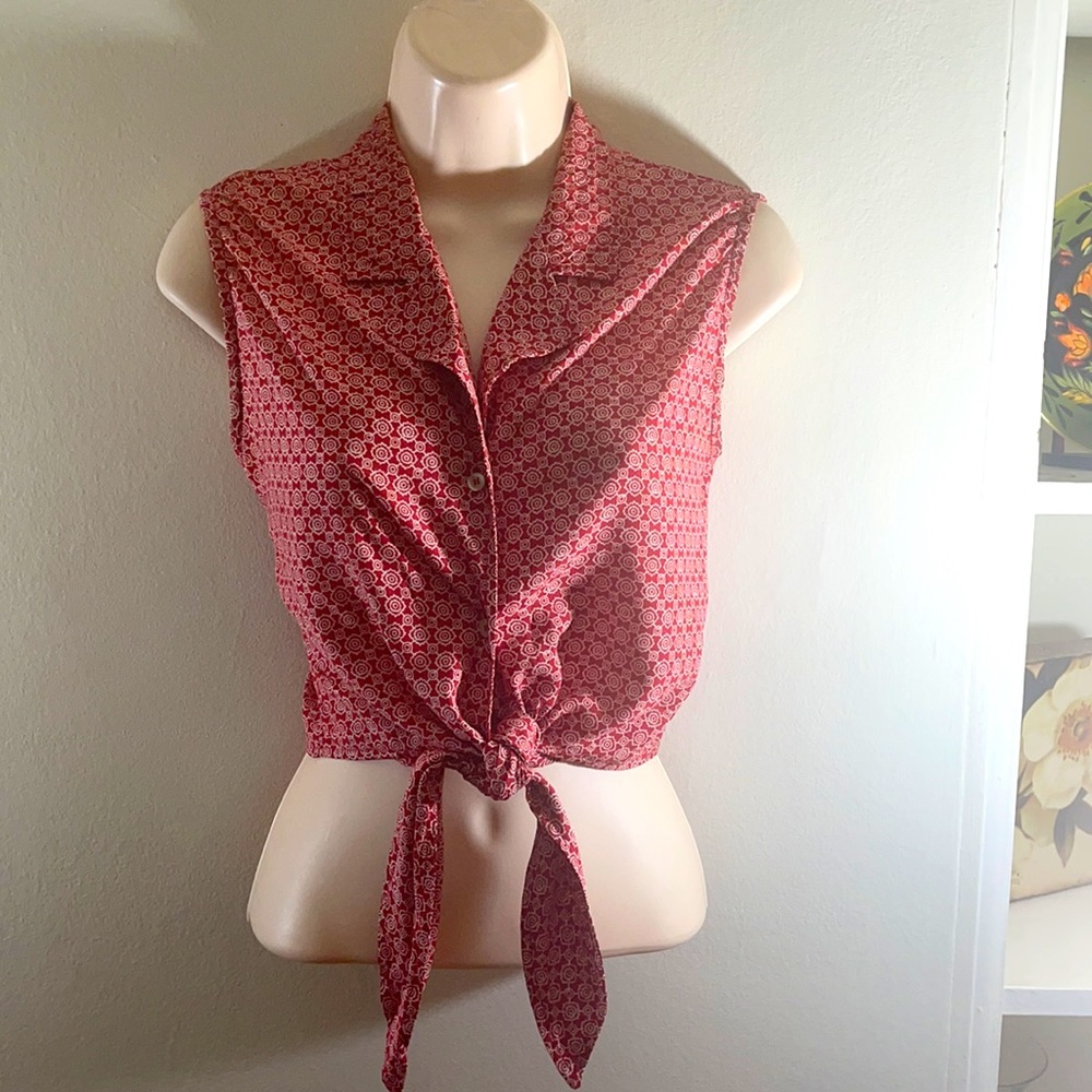 Sisley knot front top